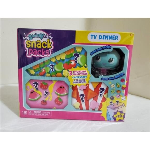 My Squishy Little Snack Packs TV Dinner Jon Mystery Pack Collection 771171148395 - Picture 3 of 9